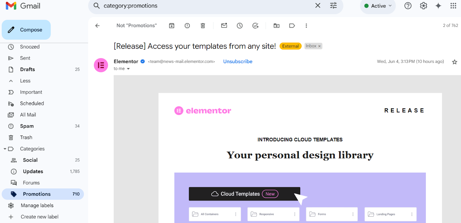 Email marketing platform dashboard showing sender reputation metrics, domain analysis, and volume patterns for Gmail deliverability optimization